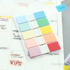 로랑마켓 팝업플래그 네온5색 20매 다이어리꾸미기 사무용비품 라벨스티커