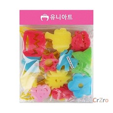 유니아트 도장 스펀지 10번 롤러형 잉크 패드 미술놀이 용품 1개입 찍기 DIY