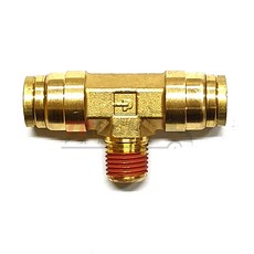 에어 커넥터 / 니플 / 호스 9.5mm / 나사선 1/4 (14mm) / T자 / 현대순정품 / 589117C300