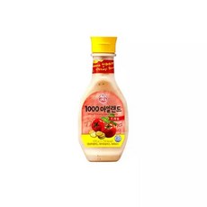 오뚜기 1000 아일랜드 드레싱 500g 샐러드 시저드레싱 양상추샐러드소스 치폴레소스 버거소스 다이어트소스, 1개