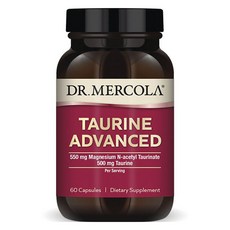 DR. MERCOLA 牛磺酸膠囊 高級版, 1個, 60顆