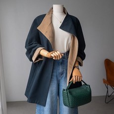 안나앤플러스 (안나앤플러스) A. 모디 코듀로이 트렌치코트D0910N02 빅사이즈