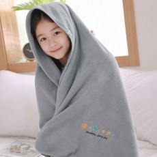 캔디몰 유아 타올 아동 수건 키즈 어린이 여아 남아 초등 학생 롱 목욕 수영 SN-018, 아이보리