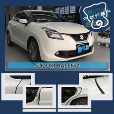 武分舖 Suzuki Baleno專用 A柱B柱C柱車門隔音條 黏貼式汽車隔音氣密條 靜化論, 1個, B柱+C柱