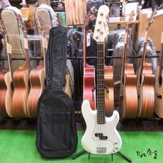 【北烏/原聲】Check Save HB-001 WH 珍珠白電貝斯，音色清晰，另有套裝組可選，輕鬆上手, 1個, 單琴