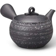 일본 직배송 J-kitchens 녹차 티포트 도코나메 야키 세라믹 망사 여과기 포함 300cc 10.1 fl oz 일본산