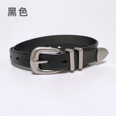 皮帶 復古銀扣 牛皮腰帶