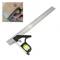 공구엔 콤비네이션 스퀘어 목공자 30cm, 1개