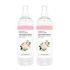 더허브샵 섬유향수 500ml, 블루밍피오니, 2개