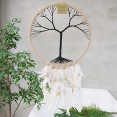 투에스벅 행운의나무(중) 드림캐쳐, 베이지