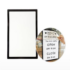 한스밀 메모보드 A3메모보드검정