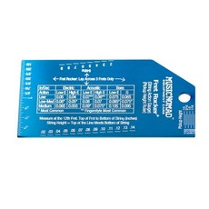 MusicNomad MN822 琴衍銅條拾音器測量萬用卡尺 - 不鏽鋼高精度電木吉他維修工具, 1個