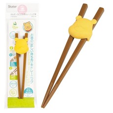 EDISON 波力救援小英雄 SKATER 迪士尼 左手 右手 兒童立體學習筷 冰雪奇緣 輔助筷 訓練筷 愛迪生 收納盒, 1個, 可拆款-小熊維尼 / 8335