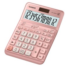 카시오 일반 계산기 DF-120FM, 핑크, 1개