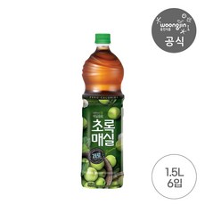 초록매실 제로, 1.5L, 6개