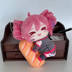 GLOPIC 테토인형 인형 테토 카사네테토봉제인형 1개, 20cm, 바게트 검정 유니폼