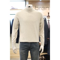 코오롱 브렌우드 25년 F/W 겨울 에센셜스 솔리드 워셔블 하프터틀넥 스웨터 BRIWAW531BEX [무료 배송상품]