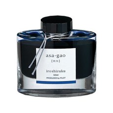파이롯트 이로시주쿠 만년필 잉크 50ml, asa-gao 아사가오 나팔꽃