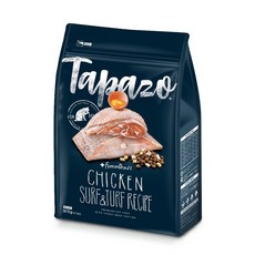 TAPAZO 特百滋 凍乾貓糧 雙饗宴 貓飼料 2LB / 5LB, 1個, 特百滋凍乾糧-成幼貓低敏海魚+雞2LB