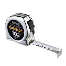 코메론 프로라인 줄자 크롬 KMC-74C 10m X 25mm, 1개