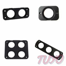 인프마켓 DIY 소켓 매립형 볼트 자동차실내용품 차튜닝용품 차량용악세사리, 4-브라켓-4구 가 /