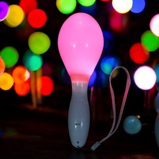 LED 알 야광봉(핑크) 행사 콘서트 공연 응원봉, 단품