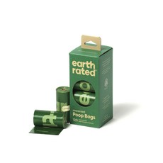 莎賓 Earth Rated 第3代環保撿便袋，輕巧方便、環保材質、無香味設計，寵物便便清潔好幫手, 綠色, 1個, 8個裝