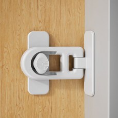 免打孔插銷衛生間陽台90度滑門卡扣鎖門扣門鎖鎖扣酒店多功能搭扣, 1個, 【免打孔】白色多功能鎖扣-1個