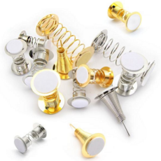 점프 스프링 뾰족 장식용 만들기 접착 스프링 철재 꼬깔 부자재 교육용 아트 소품 미술, 점프스프링(소)-은색