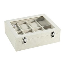QDY 손목시계 디스플레이 케이스 보석 정리함 팔찌 보관함 남녀 공용 다용도 수납함 견고한 디자인 어버이날