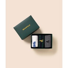 빈폴 BEANPOLE KIDS 메쉬 단목 양말 3족 세트 블루 BI63KTU03P 385842