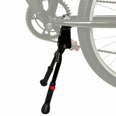 24-29吋自行車穩固雙邊腳撐, 1個, B款(重款/雙側/可調高低)