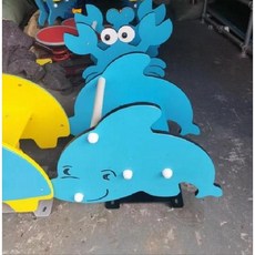 놀이터 스프링 목마 흔들의자 공원 야외 시소 흔들말 놀이기구, 76 35
