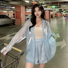 防曬衣 人魚姬防曬衣 開衫外套 女夏季薄款防紫外綫2023年新款設計感小衆 UXGL