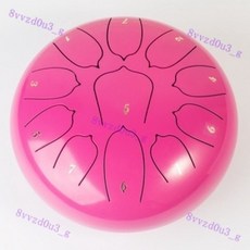 新款15音色空靈鼓 學生忘憂鼓 13音炫音鼓 梵音鼓 初學者樂器, 【10寸11音】-胭脂紅-早教推薦, 1個