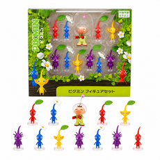 日本帶回 Pikmin 皮克敏 11入公仔套裝組, 如圖, 1個