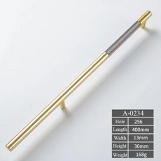 알루미늄 합금 knurledtextured 현대 부엌 캐비닛 손잡이와 서랍 당겨 침실 손잡이 T 바 긴 핸들, a -0234 -256, 08 A -0234 -256