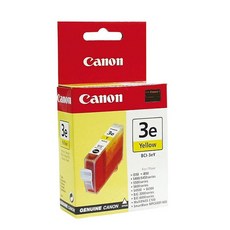 CANON BCI-3eY 原廠黃色墨水匣，色彩鮮明，列印品質穩定，適用多款佳能噴墨印表機, 1個