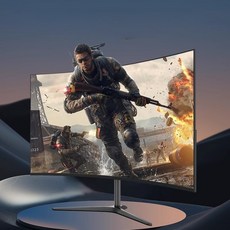 24인치 27인치 32인치 고화질 컴퓨터 모니터 4K 프레임리스 데스크탑 디스플레이 듀얼 피벗 벽걸이형, C_19인치 HDMI+VGA+내장사운드 16:9, 1cm