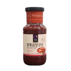 대상 청정원 닭볶음탕 양념 270g, 1개