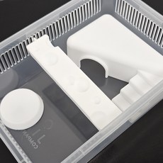 크레마루 치즈 사육장 JIF 적재형 케이지 풀세트, 1개, 화이트
