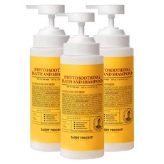 대디프로젝트 피토 수딩 바스 앤 샴푸, 500ml, 3개