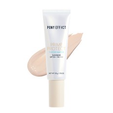 PONY EFFECT Prime Protect 妝前防護乳 SPF50 PA++++ 提亮保濕, 膚色 TINTED, 1個