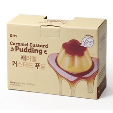 풍림푸드 캐러멜 커스터드 푸딩, 8개, 120g