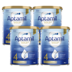 압타밀 골드 4단계 호주 뉴질랜드 분유, 4개, 900g