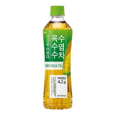 롯데칠성음료 건강을 더하다 옥수수수염차, 500ml, 6개