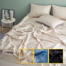 J리빙 샤인 풍기인견 홑이불 SS 베이지 한필마트