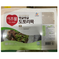 이츠웰 탱글탱글 도토리묵(통), 3개, 2kg