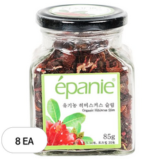 에빠니 유기농 차 7종 병, 85g, 8개, 1개입