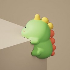 코너 보호대 실리콘 충돌방지 책상 모서리 보호대 귀여운, 4개, 공룡 4개, 공룡
